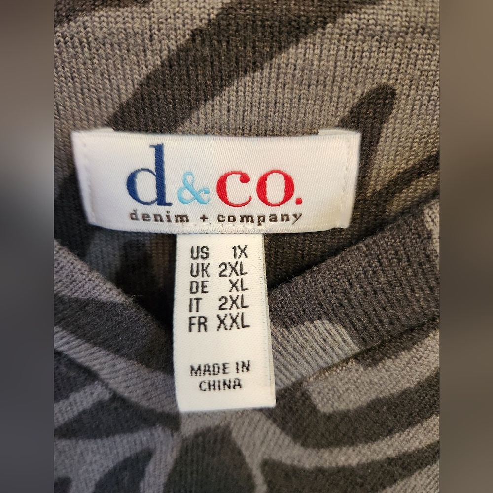 Denim & Co Tunic - Picture 3 of 4